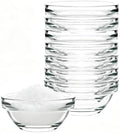 stablerice 8 PCS Small Glass Bowls, 2.5oz Mini Glass Prep Bowls for