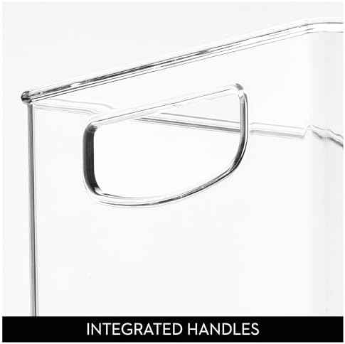 iDesign Stackable Clear Plastic Bin