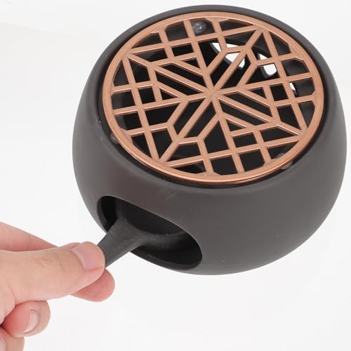 Japanese Ceramic Teapot Warmer Base with Candle Holder for Tea Kettles