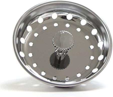 Stainless Steel 3-Piece Sink Strainer Set with Drain Stopper Cover