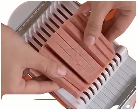 White Luncheon Meat Slicer Fruit Soft Boiled Egg Cheese Butter Slicers