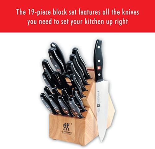 ZWILLING Twin Signature 19-pc Kitchen Knife Set with Block