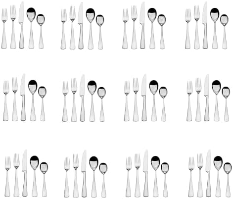 Mikasa Serena Forged Stainless Steel 60pc. Flatware Set