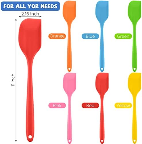 16 Piece 11 Inch Silicone Spatula Set, Heat Resistant