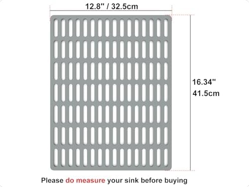 Kitchen Sink Mat, Kitchen Sink Protector, Silicone Protector Mat