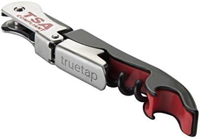 True Jetsetter TSA Compliant Double Hinged Waiters Corkscrew Wine