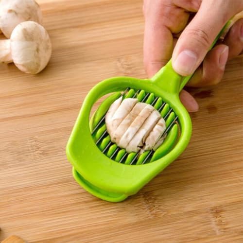 Multifunctional Mushroom Egg Slicer Cutter ABS Gadget