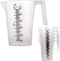 TCP Global 1/2 Liter (500ml) Plastic Graduated Measuring and Mixing