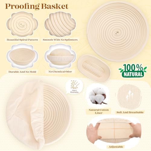 Complete Sourdough Starter Kit with Tools