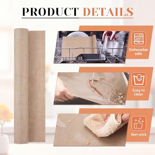 16” x 240” Oven Liners for Bottom of Oven Large Ovens Mats Roll Heat