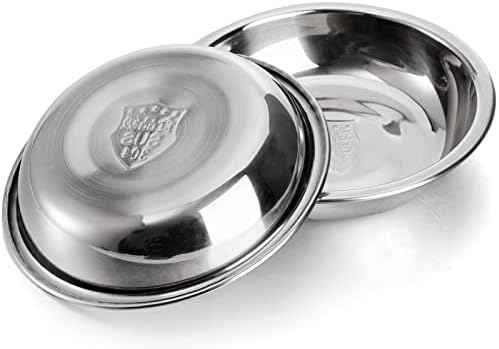 Fasmov 12 Pack 3.75 inches 18/8 Stainless Steel Sauce Bowl Round