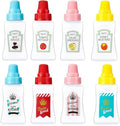 8 Pieces Mini Ketchup Bottle for Lunch Box, Mini Condiment Squeeze