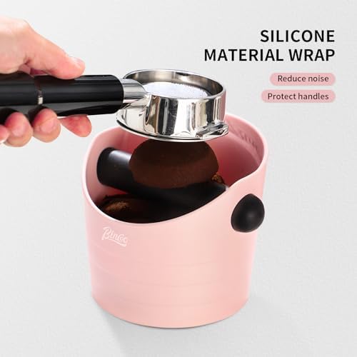 Pink Espresso Knock Box - Bincoo Pink Espresso Machine Knock
