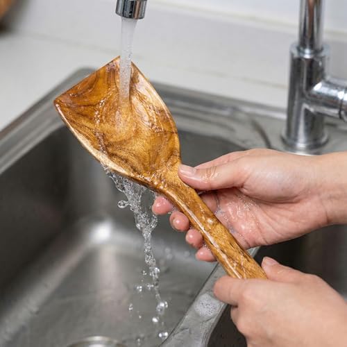 Simply Touch 9-Piece Natural Wood Kitchen Utensil Set