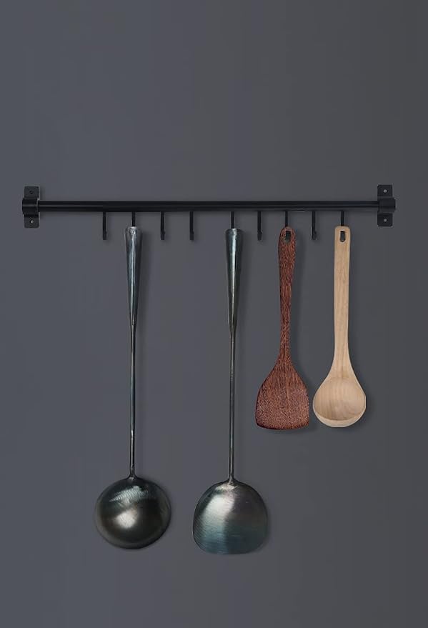 ZhenSanHuan Chinese Traditional HandMade Iron Spatula & Ladle Wok Tool Set - Image 7