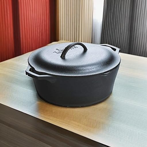 Lodge Cast Iron Dutch Oven - Image 5