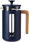 La Cafetière Pisa French Press, 8-Cup/1L, Navy