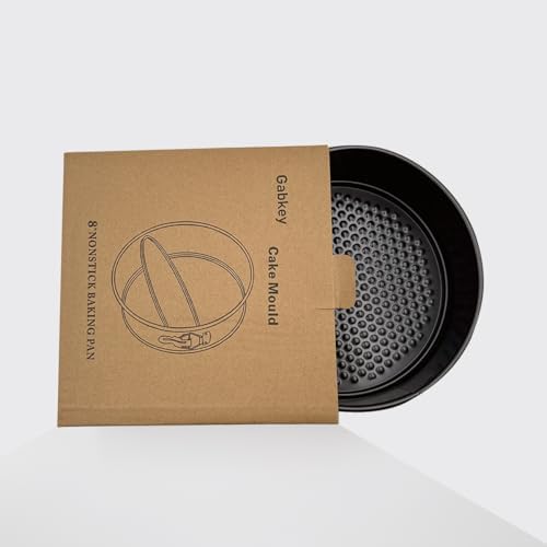 8 inch circular Springform interlocking and leak- proof seal carbon