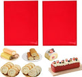 Silicone Swiss Roll Cake Mat - 2Pcs Silicone Baking Mat, Jelly Roll