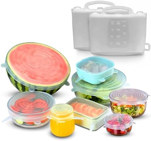 Silicone Stretch Lids, 10-Piece Set