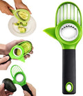 3 in1 Avocado Tool Split, Pit, and Slice, Avocado 3 Piece Set