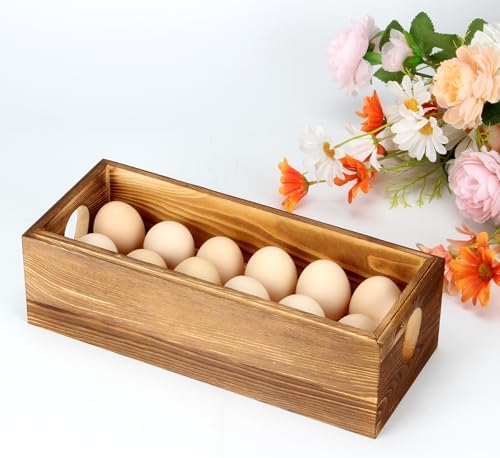 Wooden Egg Crate, 24 Eggs, 2 PCS