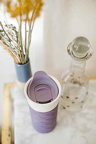 Ello Ogden 16oz Ceramic Travel Mug with Splash-Resistant Slider Lid