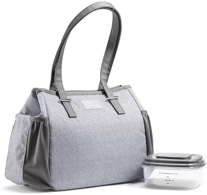 Fit & Fresh Copley Insulated Lunch Bag for Women w/Containers