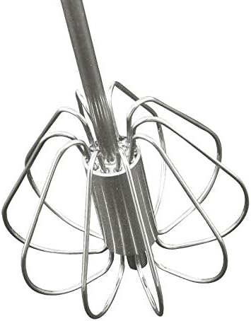 Stainless Steel Semi-automatic Egg Whisk - 3PCS Hand Push Rotary Whisk
