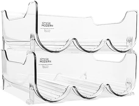 Simple Modern Water Bottle Organizer for Cabinet | Stackable Storage