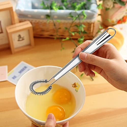 Stainless Steel Sauce & Gravy Whisk, Mini Egg Whisk Beater Milk
