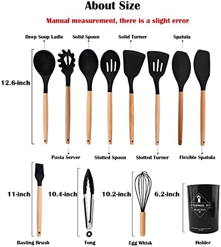 1pcs Black Silicone Basting Pastry Brush. Nonstick Heat Resistant