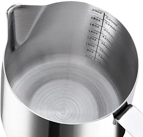 Stainless Steel Milk Frothing Pitcher Cappuccino Pitcher Pouring Jug