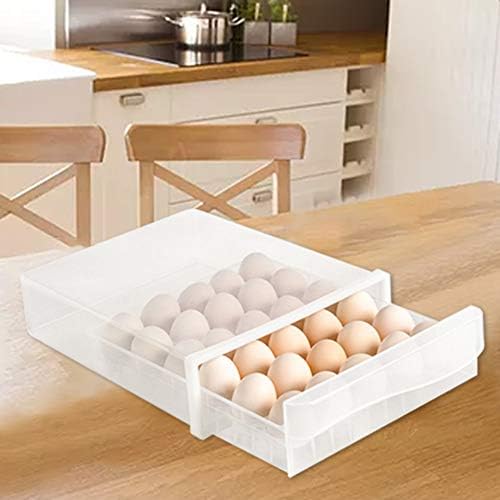 Egg Storage Container | Refrigerator Egg Holder With Lid