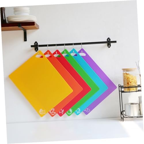 4 Pcs PP Cutting Board Set for Kitchen Vegetables Meat
