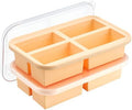 Winrock Super Ice Cube Tray 1 Cup X 4 Portions Big Silicone Freezing