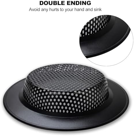 Huntonry 2-Pack Kitchen Sink Drain Strainers, 4.5-Inch