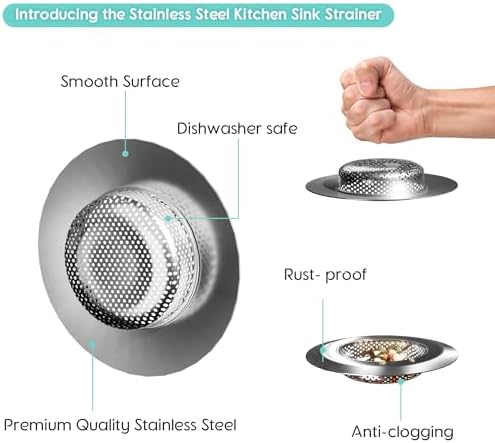 2Pack Stainless Steel Sink Protectors, 13"x16"