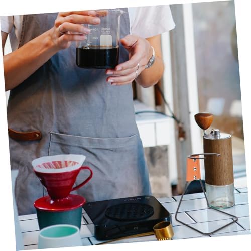Black Iron Pour-over Coffee Dripper Stand with Adjustable Height