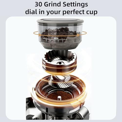 15 Bar Espresso Machine with Built-in Coffee Grinder