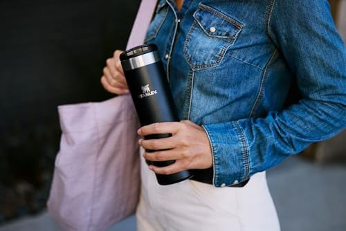 STANLEY Transit Flip Top Mug, 20 oz, Black 2.0