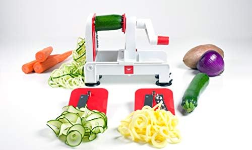 Paderno 3-Blade Folding Vegetable Spiralizer