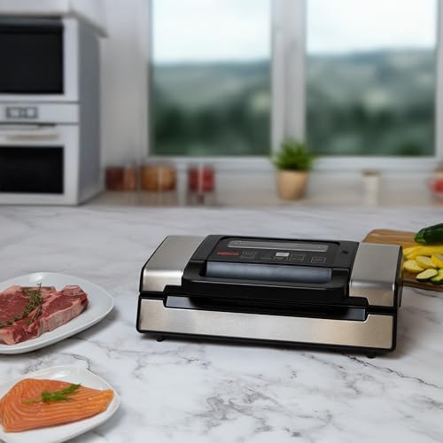 Nesco Deluxe VS-12 Vacuum Sealer, 130 Watts