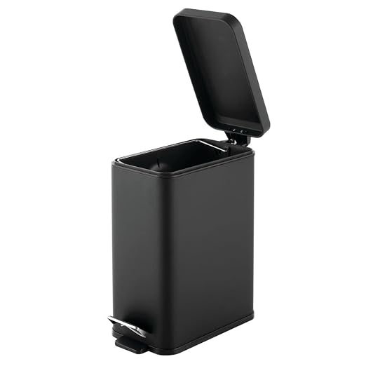 mDesign Pedal Bin — Waste Bin - Image 6