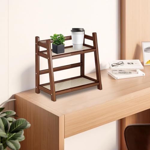 Cup Rack Organizer - Bar Counter Use Coffee Mug Holder, Two-Level