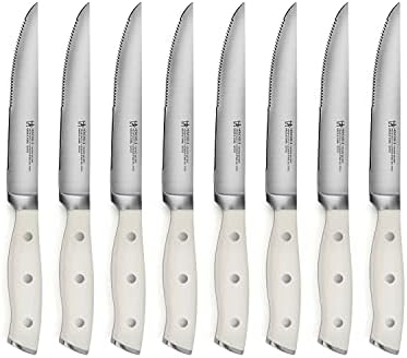 Henckels Forged Accent 20 Piece Knife Block Set, Off-White