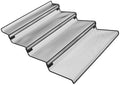 Toyvian Metal Spice Drawer Organizer Insert with Tiered Mesh Tray Rack