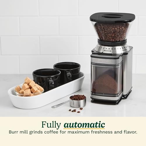 Cuisinart Electric Burr Coffee Grinder, 18 Settings, 4-18 Cups