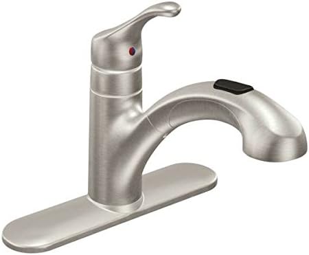 Moen Renzo Stainless Pullout Kitchen Faucet CA87316SRS
