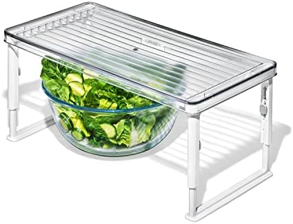 OXO Good Grips Adjustable Height Fridge Shelf Riser